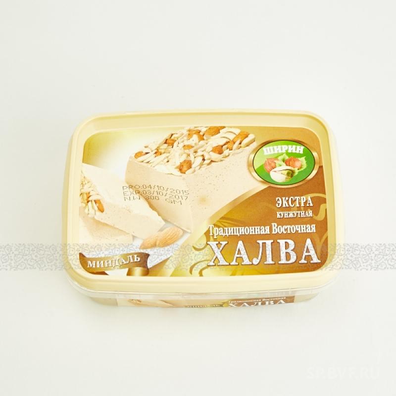 Халва кунжутная с миндалем