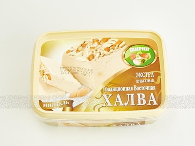 Халва кунжутная с миндалем