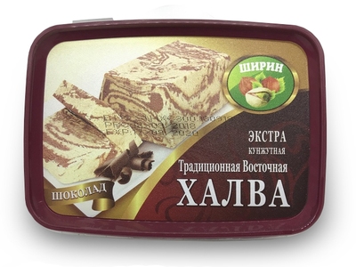 Халва кунжутная с шоколадом