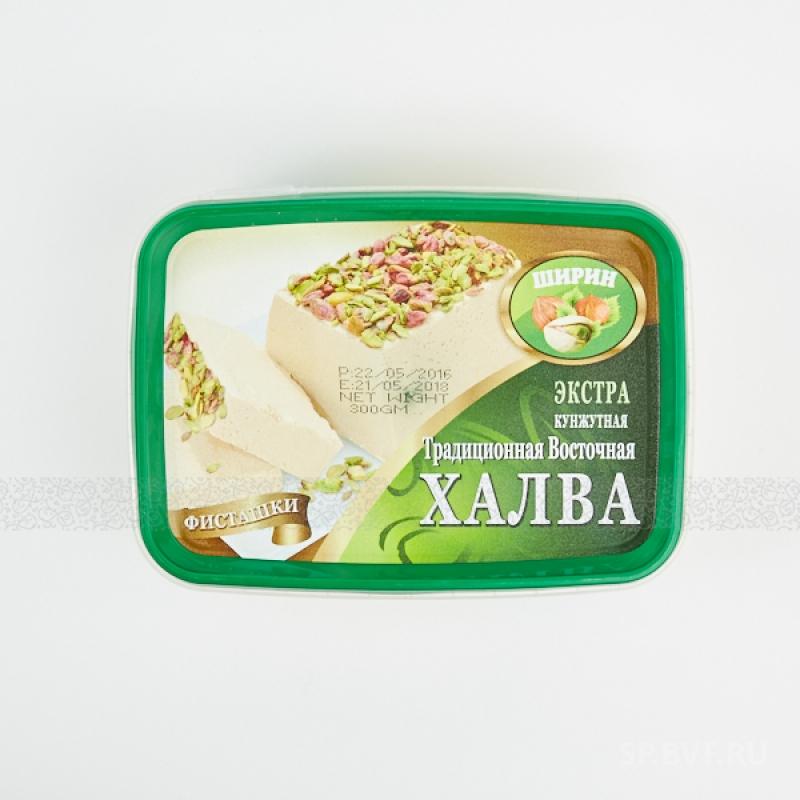 Халва кунжутная с фисташкой