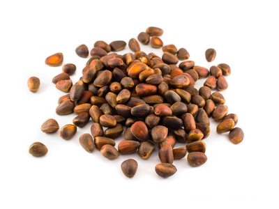 Кедровый орех в скорлупе жареный