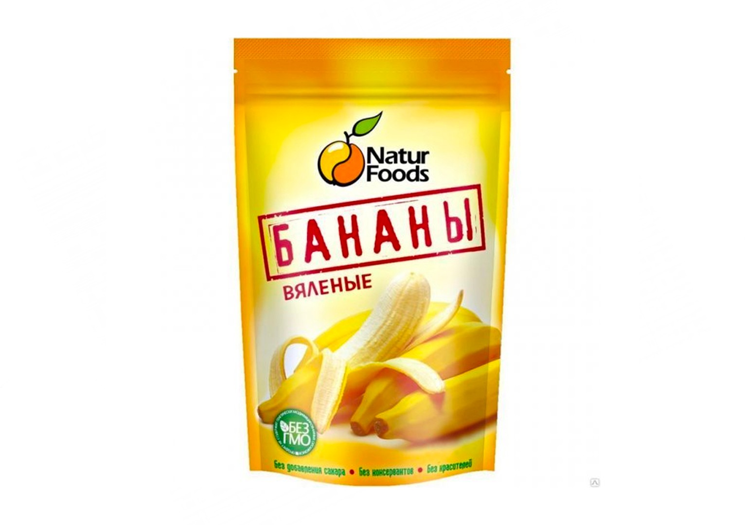 Бананы вяленые фасованные