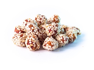 Арахис в кунжуте с медом